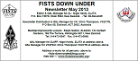 Small image of the FISTS Down Under Newsletter cover page.