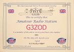 Small photograph of a Replacement Member Certificate.  Click to show more information