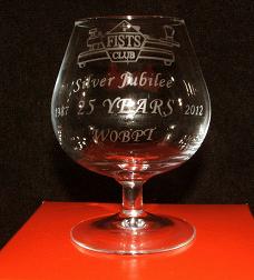 Photograph of brandy glass