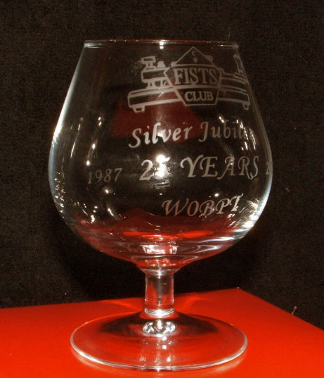 Photograph of brandy glass